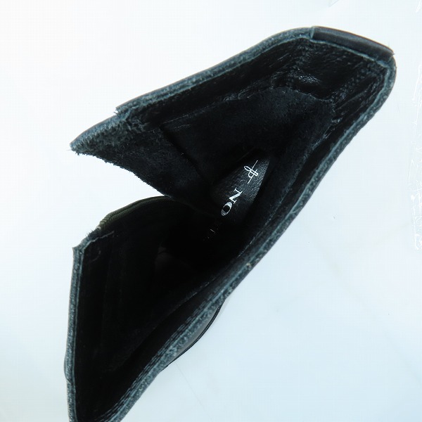 実際に弊社で買取させて頂いたNO ID./ノーアイディー レザーエンジニアブーツ/サイドジップ/44の画像 4枚目