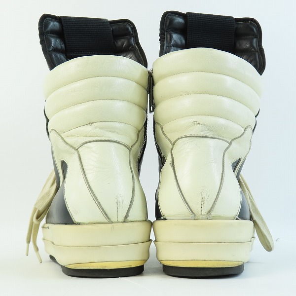 実際に弊社で買取させて頂いた【ジャンク】RICK OWENS/リックオウエンス GEOBASKET ジオバスケット ハイカットスニーカー E15 1781/41の画像 1枚目