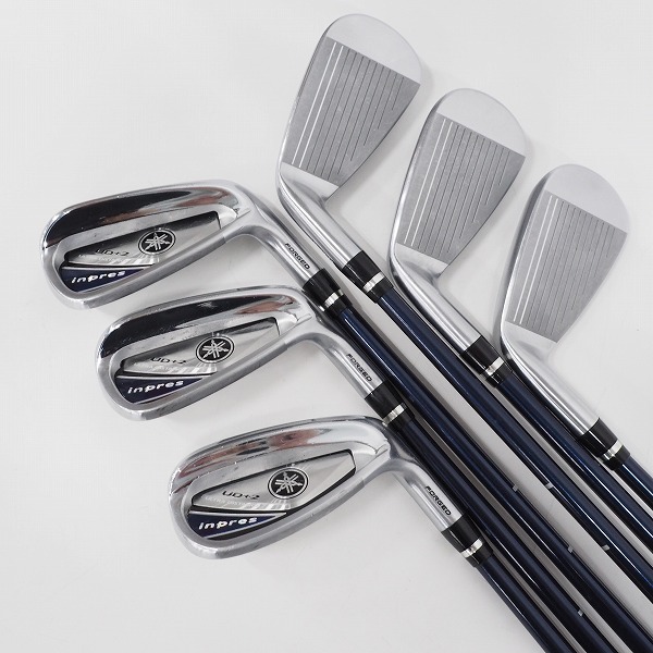 実際に弊社で買取させて頂いたYAMAHA/ヤマハ inpres UD+2 FORGED/インプレス フォージド アイアン #6～9,P,Aw 6本セット MX-519i FLEX:SRの画像 3枚目