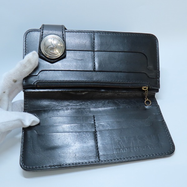 実際に弊社で買取させて頂いたEVISU/エヴィス ロングウォレット/長財布の画像 3枚目