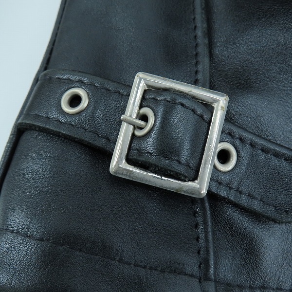 実際に弊社で買取させて頂いたSchott/ショット Lot.641 シングルライダースジャケット/36の画像 8枚目