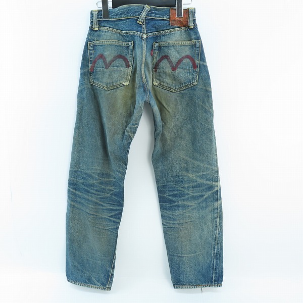 実際に弊社で買取させて頂いたEVISU/エヴィス 隠しリベット カモメ デニムパンツ/30の画像 1枚目
