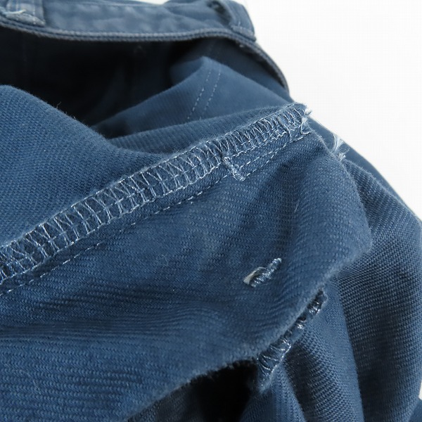 実際に弊社で買取させて頂いたBLUE BLUE/ブルーブルー ワークパンツ/1の画像 6枚目