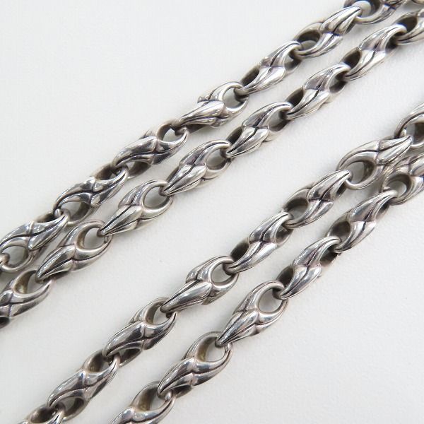 実際に弊社で買取させて頂いた【ギャラ付】Bloody Mary/ブラッディマリー Claw Link/クロー リンク チェーン/50cmの画像 1枚目