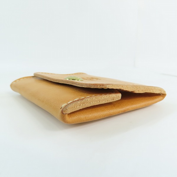 実際に弊社で買取させて頂いたIL BISONTE/イルビゾンテ レザーコインケースの画像 2枚目