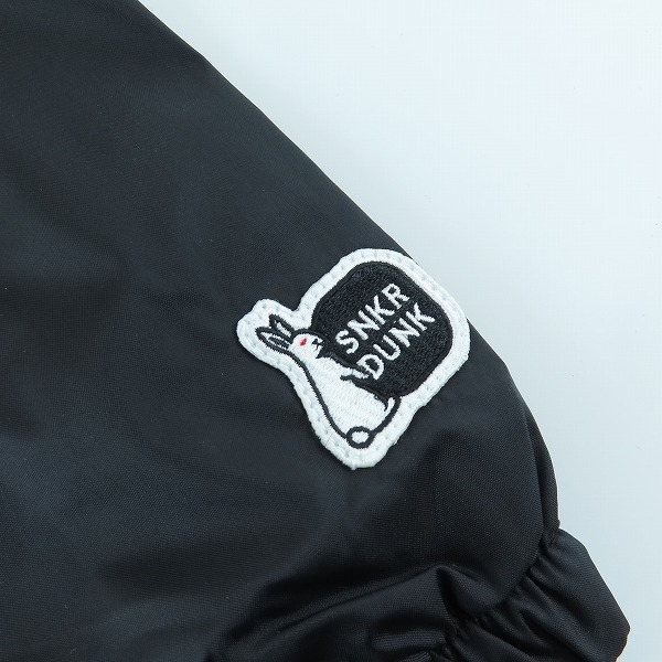 実際に弊社で買取させて頂いた(2)【未使用】FR2 × SNKRDUNK/エフアールツー × スニーカーダンク Angel Coach Jacket Black FRC2905/Lの画像 5枚目