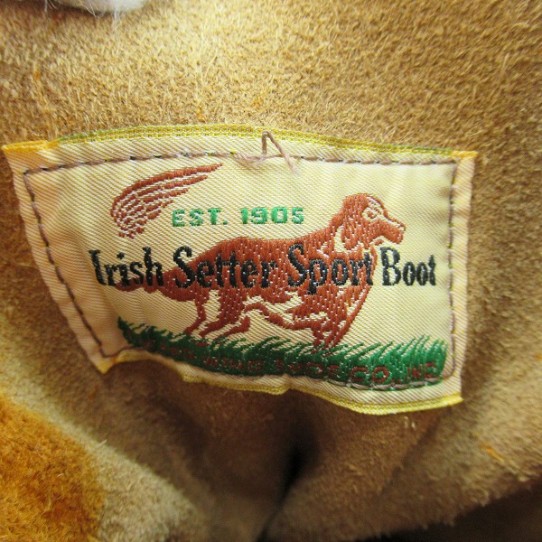 実際に弊社で買取させて頂いたRED WING/レッドウィング ロングセッターブーツ 復刻犬タグ 9877/8.5Dの画像 5枚目