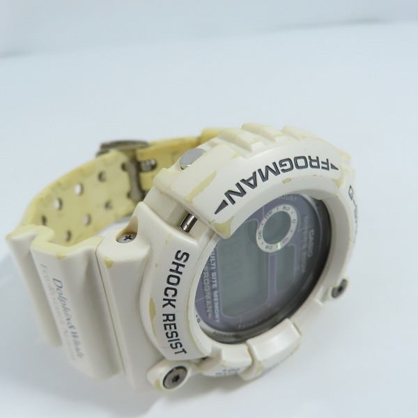 実際に弊社で買取させて頂いたG-SHOCK/Gショック FROGMAN/フロッグマン 第6回 イルクジ タフソーラー GW-206K-7JRの画像 7枚目