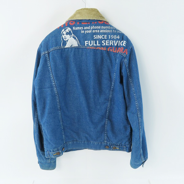 実際に弊社で買取させて頂いたHYSTERIC GLAMOUR/ヒステリックグラマー  デニム ジャケット 02173AB20/Mの画像 1枚目