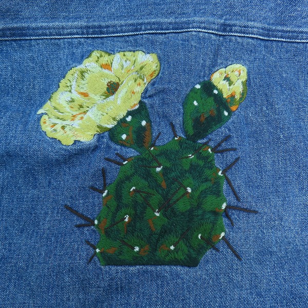 実際に弊社で買取させて頂いたWTAPS/ダブルタップス ACTIVE / JACKET アクティブ デニムジャケット 241WVDT-JKM02/03の画像 6枚目