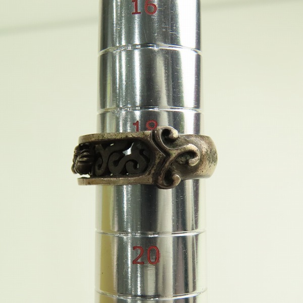 実際に弊社で買取させて頂いたM·A·R·S/MARS/マーズ SEILIN/聖林 ドラゴンギミック シルバーリング/19号の画像 7枚目