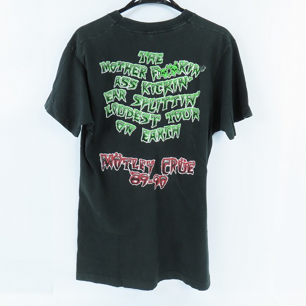 実際に弊社で買取させて頂いたMötley Crüe/モトリー・クルー 80s ヴィンテージ Dr.Feelgood Tシャツ/バンT/Lの画像 1枚目