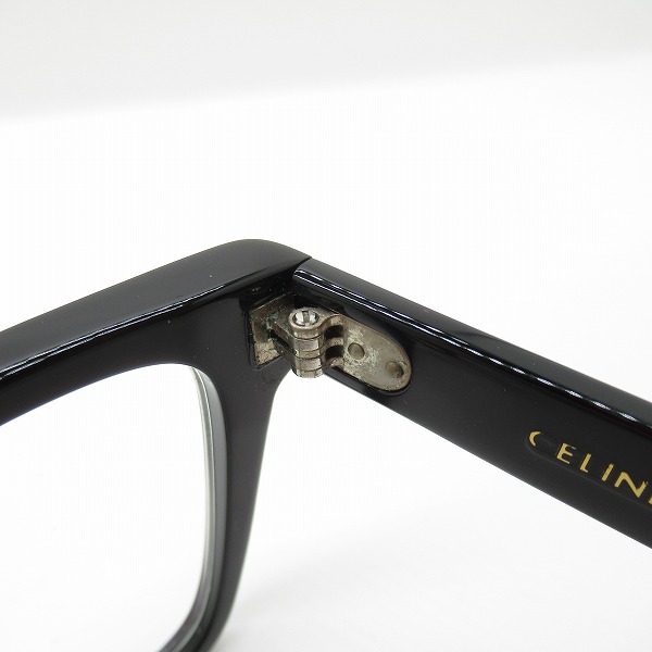 実際に弊社で買取させて頂いたCELINE/セリーヌ メガネフレーム ウェリントン CL50023Fの画像 5枚目