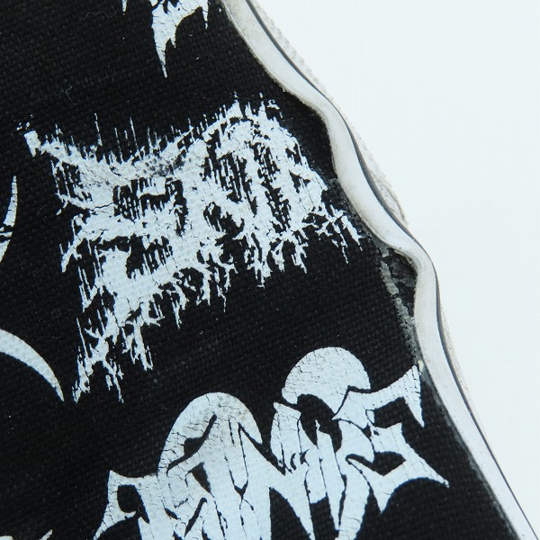 実際に弊社で買取させて頂いたVANS/バンズ スカル柄 CLASSIC SLIP-ON Forgotten Bones クラシック スリッポン ブラック VN0A4BV3V8V/27.5の画像 7枚目