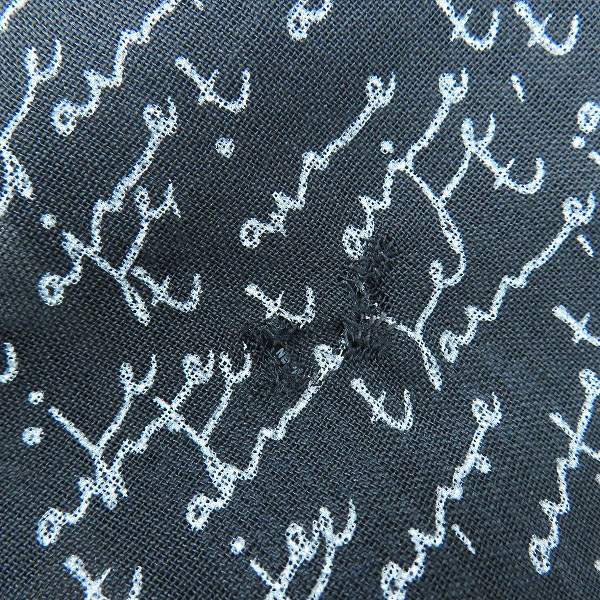 実際に弊社で買取させて頂いた【JPタグ】SAINT LAURENT/サンローラン JE T'AIME 総柄プリント ウールシャツ 481867 Y332R Size：39の画像 9枚目