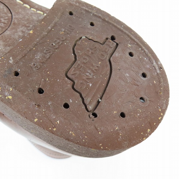 実際に弊社で買取させて頂いたRED WING/レッドウィング IRON RANGER/アイアン レンジャー ワークブーツ 8111/8Dの画像 8枚目