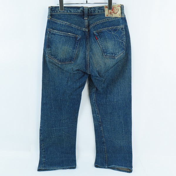 実際に弊社で買取させて頂いたSUGAR CANE/シュガーケーン 砂糖黍 緑耳 デニムパンツ SC40301H-1/W31の画像 1枚目