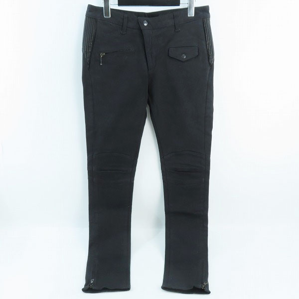 実際に弊社で買取させて頂いたISAMU KATAYAMA BACKLASH/バックラッシュ TARANTVLA ストレッチバイカーデニムパンツ 1356-10/M
