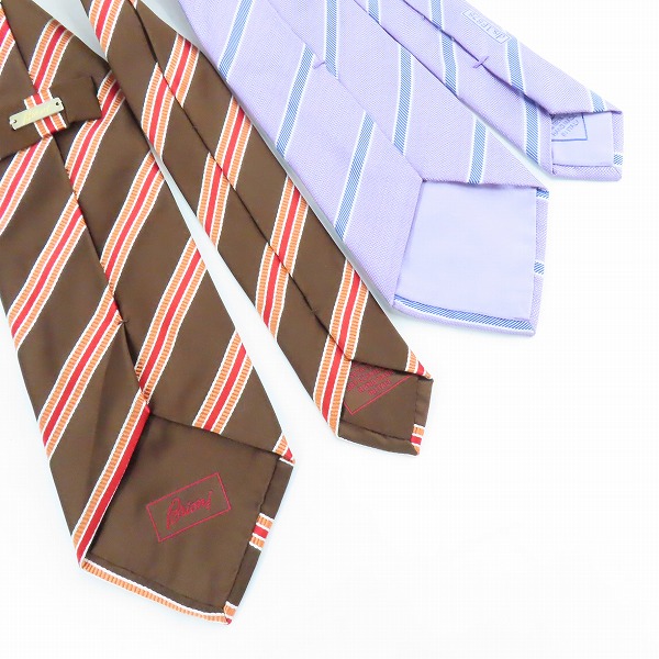 実際に弊社で買取させて頂いたBrioni/ブリオーニ シルク ネクタイ 4点セットの画像 7枚目