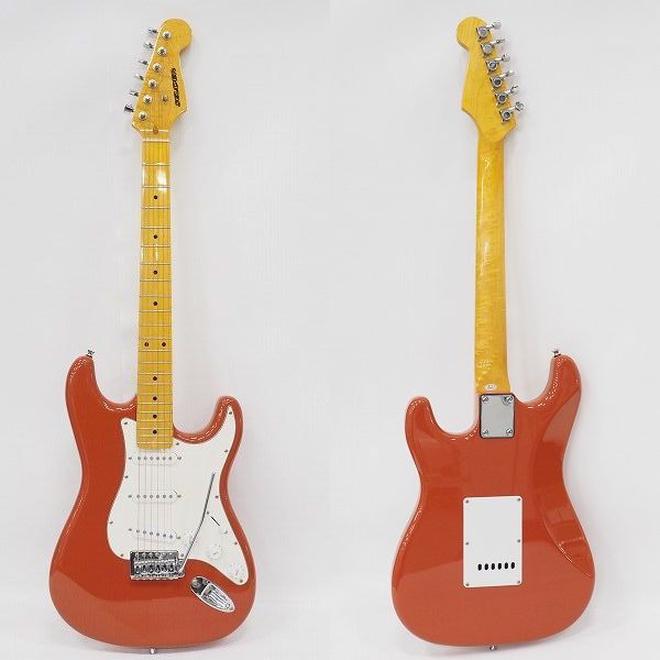 実際に弊社で買取させて頂いた★SELDER/セルダー ストラトキャスターType エレキギター ソフトケース付の画像 1枚目