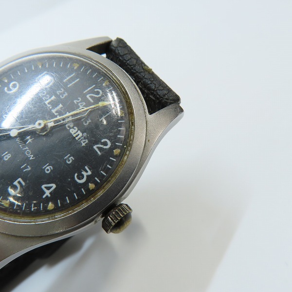 実際に弊社で買取させて頂いたHAMILTON × L.L.Bean/ハミルトン×エルエルビーン Khaki/カーキ 手巻/ヴィンテージ 腕時計 の画像 6枚目