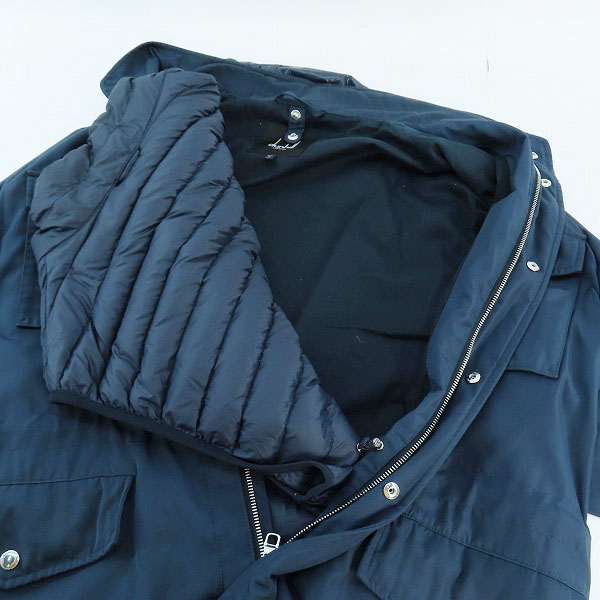 実際に弊社で買取させて頂いたdunhill/ダンヒル ダウンベストライナー付き ジャケット/175/92Aの画像 6枚目