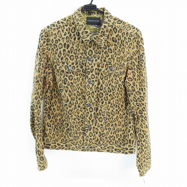 実際に弊社で買取させて頂いたLOUNGE LIZARD/ラウンジリザード  レオパード デニムジャケット/3