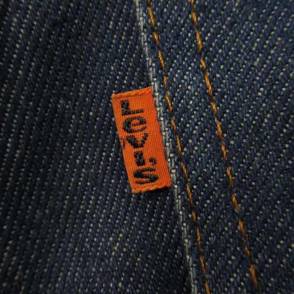 実際に弊社で買取させて頂いたLevi's/リーバイス 刻印4 オレンジタブ ビッグベルボトム 684-0217/28の画像 2枚目