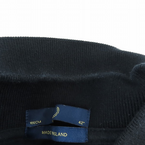 実際に弊社で買取させて頂いたFRED PERRY/フレッドペリー イングランド製 半袖ポロシャツ M3/157/635/365/42の画像 7枚目