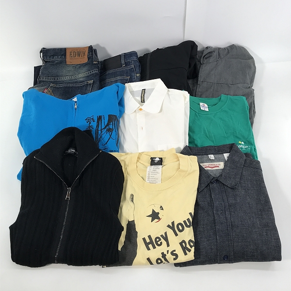 実際に弊社で買取させて頂いた【おまとめ】ヒステリックグラマー/ドルチェ＆ガッバーナ/リーバイス 他 Tシャツ/長袖シャツ 等