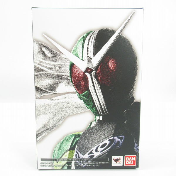 実際に弊社で買取させて頂いたBANDAI/バンダイスピリッツ S.H.Figuarts 真骨彫製法 仮面ライダーW サイクロンジョーカー フィギュア