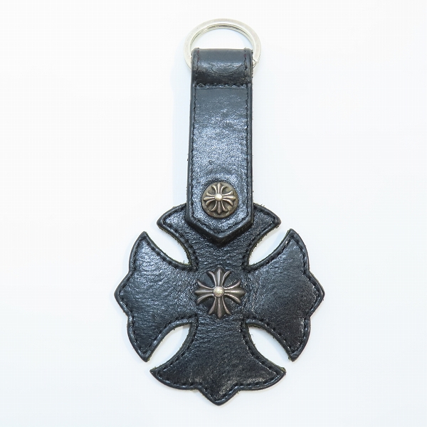 実際に弊社で買取させて頂いたCHROME HEARTS/クロムハーツ CHプラス レザー キーホルダー 