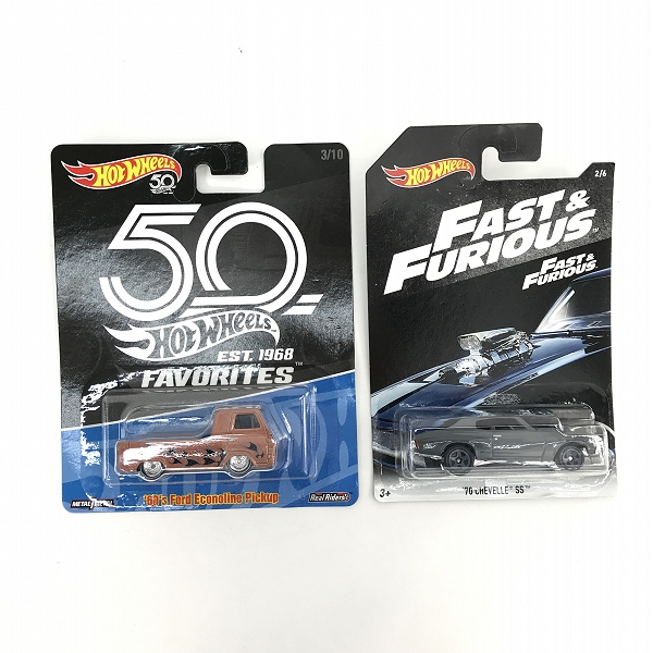 実際に弊社で買取させて頂いた【おまとめ/未開封】Hot Wheels/ホットウィール FAST＆FURIOUS 他 71 DATSUN BLUEBIR WAGON/60's FORD Econoline Pickup 等の画像 2枚目
