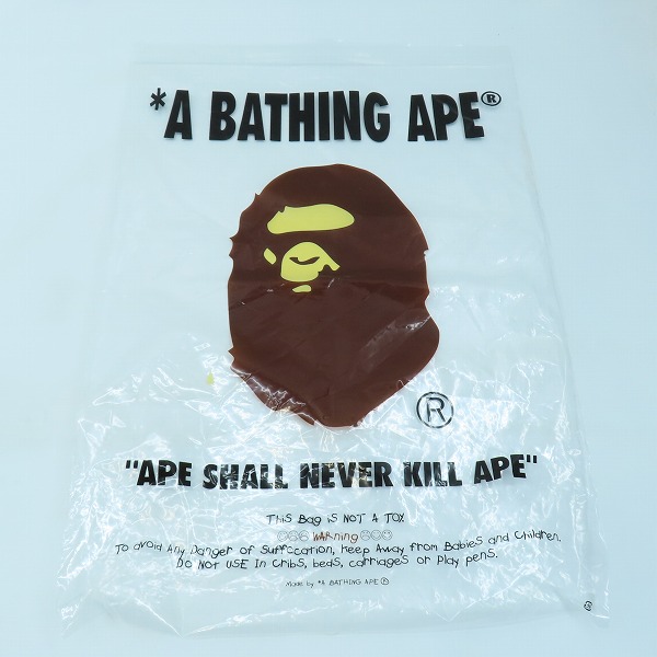 実際に弊社で買取させて頂いたA BATHING APE/アベイシングエイプ FOOTBALL RELAXED FIT TEE/フットボール リラックス フィット Tシャツ 001CSK301315M/2XLの画像 9枚目
