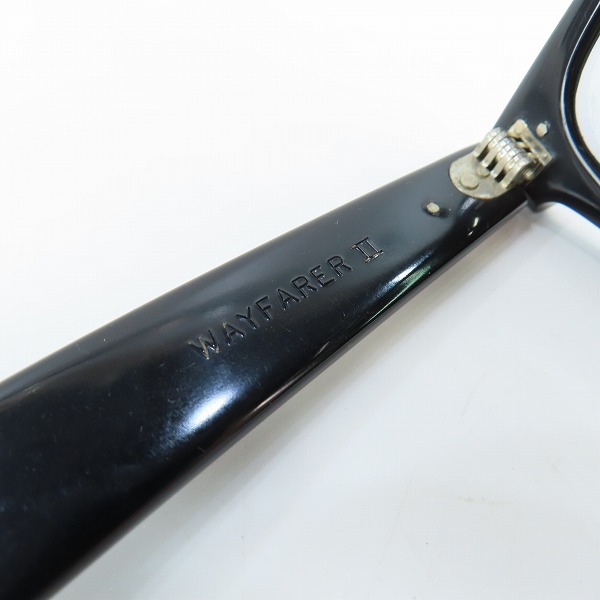 実際に弊社で買取させて頂いたRay-Ban/レイバン B&L/ボシュロム社製 WAYFARER II ウェイファーラー2 サングラスの画像 5枚目