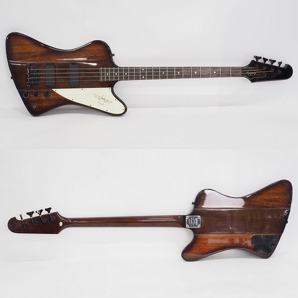 実際に弊社で買取させて頂いた★Epiphone/エピフォン Thunderbird IV/サンダーバード 4弦エレキベース ソフトケース付の画像 1枚目