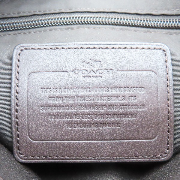 実際に弊社で買取させて頂いたCOACH/コーチ レザーショルダーバッグ の画像 6枚目