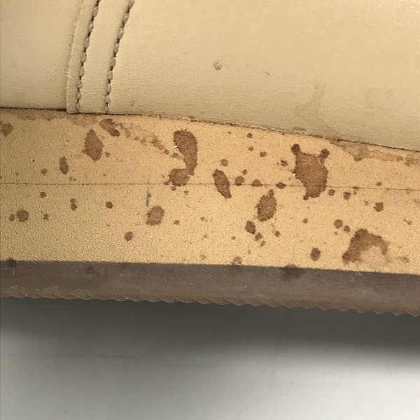 実際に弊社で買取させて頂いたBURBERRY/バーバリー レザー シューズ スニーカー BU1340/24.0の画像 7枚目