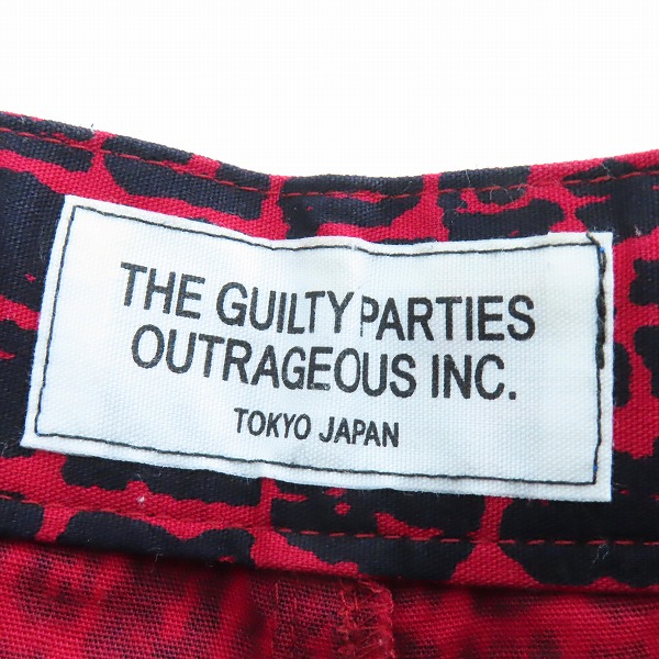 実際に弊社で買取させて頂いたWACKO MARIA/ワコマリア GUILTY PARTIES ショートパンツ/ショーツ/Mの画像 2枚目