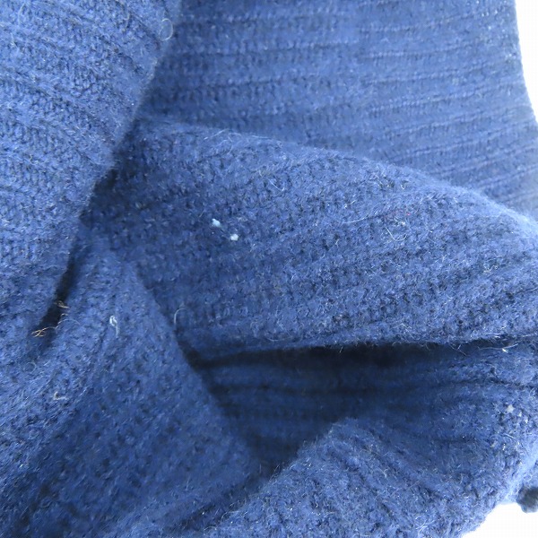 実際に弊社で買取させて頂いたSHIPS/シップス 両畔編み ボトルネックカシミヤセーター 116-04-0137/XLの画像 6枚目