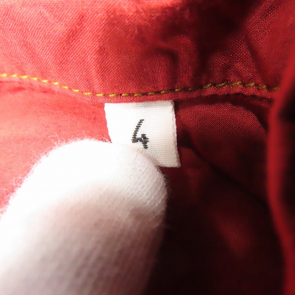 実際に弊社で買取させて頂いたC.P.COMPANY/シーピーカンパニー 長袖ハーフボタンシャツ 36181538/4の画像 3枚目