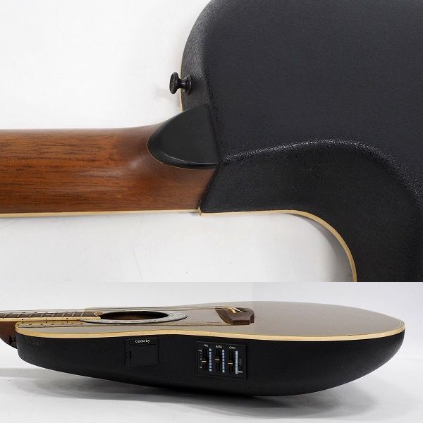 実際に弊社で買取させて頂いた★Ovation Celebrity/オベーション セレブリティ CC157 エレアコ/アコースティックギター/アコギハードケース付 の画像 8枚目