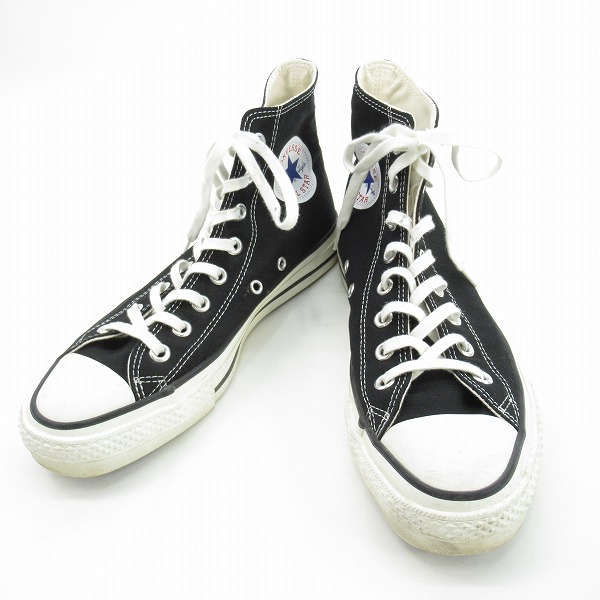 実際に弊社で買取させて頂いたCONVERSE/コンバース 日本製 ALL STAR/オールスター ハイカットスニーカー ブラック/7.5