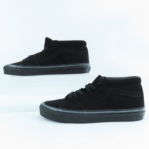 実際に弊社で買取させて頂いたNEIGHBORHOOD × Vans/ネイバーフッド×バンズ Sk8-Mid 83 DX スニーカー VNOA5JMFCJJ/27.5の画像 3枚目