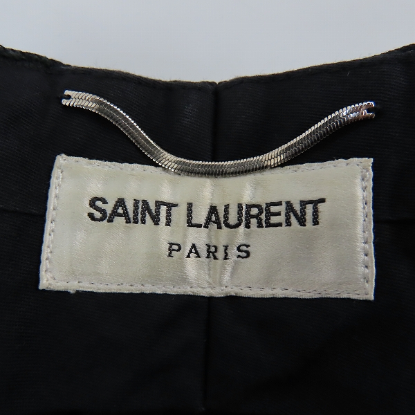 実際に弊社で買取させて頂いた【JPタグ】SAINT LAURENT PARIS/サンローランパリ スラックスパンツ 313067 YU039/46の画像 2枚目