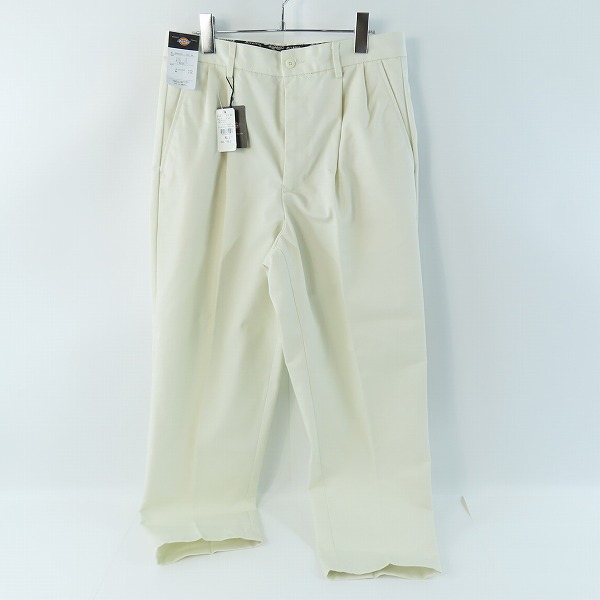 実際に弊社で買取させて頂いた【未使用】Dickies/ディッキーズ ツータックチノパンツ 2878-2311/30inch
