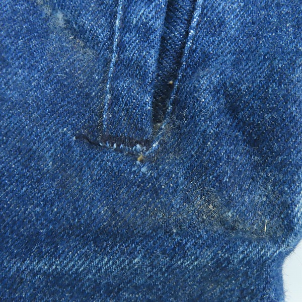 実際に弊社で買取させて頂いたCarhartt/カーハート 裏地ブランケット デニムジャケット/38の画像 7枚目