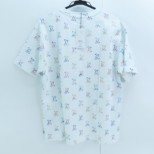 実際に弊社で買取させて頂いたglamb/グラム Rainbow Initial T-Shirt / レインボーイニシャルＴシャツ GB0224/CS14 Mの画像 1枚目