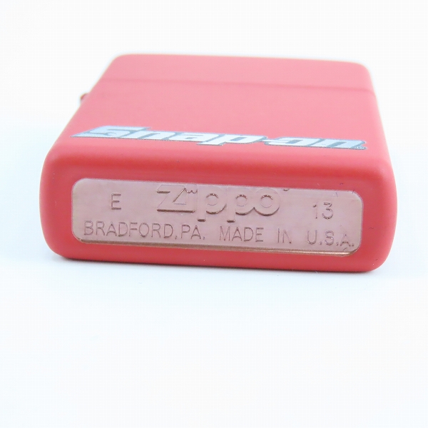 実際に弊社で買取させて頂いたZIPPO/ジッポー Snap-on/スナップオン マット加工 2013年製の画像 3枚目