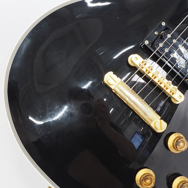 実際に弊社で買取させて頂いた★Edwards/エドワーズ E-LP レスポールカスタムType エレキギター ギグケース付の画像 5枚目